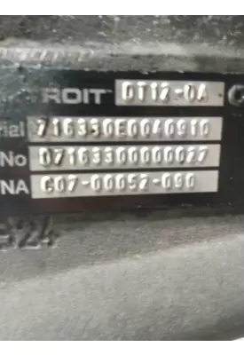 DETROIT DT12-OA (1ST GEN OVERDRIVE) TRANSMISSION ASSEMBLY