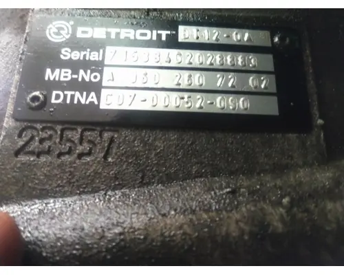 DETROIT DT12-OA (2ND GEN OVERDRIVE) TRANSMISSION ASSEMBLY