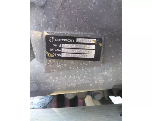 DETROIT DT12-OA (2ND GEN OVERDRIVE) TRANSMISSION ASSEMBLY