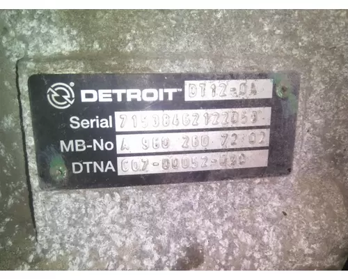 DETROIT DT12-OA (2ND GEN OVERDRIVE) TRANSMISSION ASSEMBLY