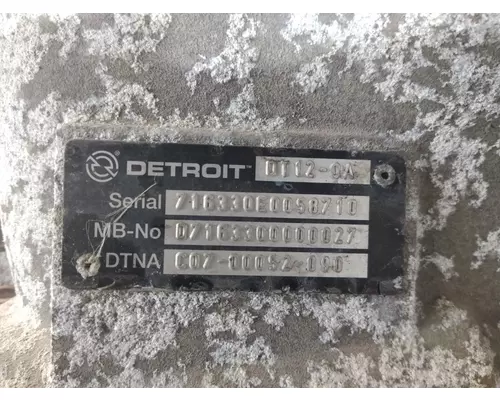 DETROIT DT12-OA (2ND GEN OVERDRIVE) TRANSMISSION ASSEMBLY