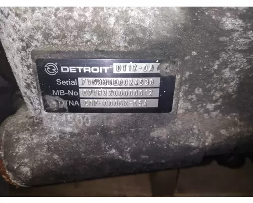 DETROIT DT12-OA (2ND GEN OVERDRIVE) TRANSMISSION ASSEMBLY