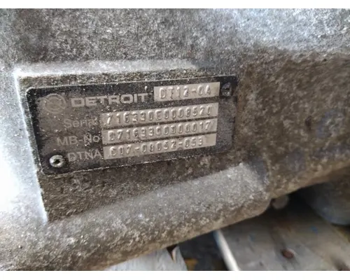 DETROIT DT12-OA (2ND GEN OVERDRIVE) TRANSMISSION ASSEMBLY