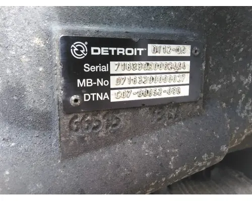 DETROIT DT12-OA (2ND GEN OVERDRIVE) TRANSMISSION ASSEMBLY