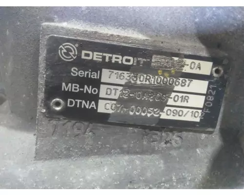 DETROIT DT12-OA (2ND GEN OVERDRIVE) TRANSMISSION ASSEMBLY