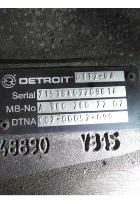 DETROIT DT12-OA (2ND GEN OVERDRIVE) TRANSMISSION ASSEMBLY