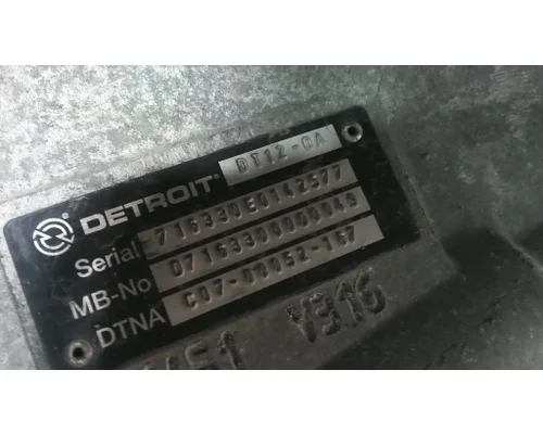 DETROIT DT12-OA (2ND GEN OVERDRIVE) TRANSMISSION ASSEMBLY