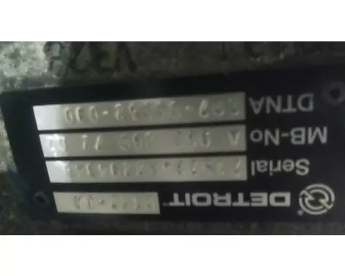 DETROIT DT12-OA (2ND GEN OVERDRIVE) TRANSMISSION ASSEMBLY