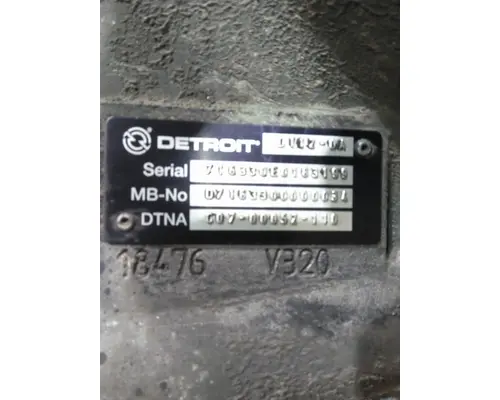 DETROIT DT12-OA (3RD GEN OVERDRIVE) TRANSMISSION ASSEMBLY