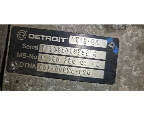 DETROIT DT12-OA Transmission Assembly