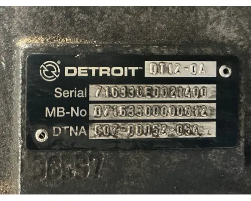 DETROIT DT12-OA TransmissionTransaxle Assembly