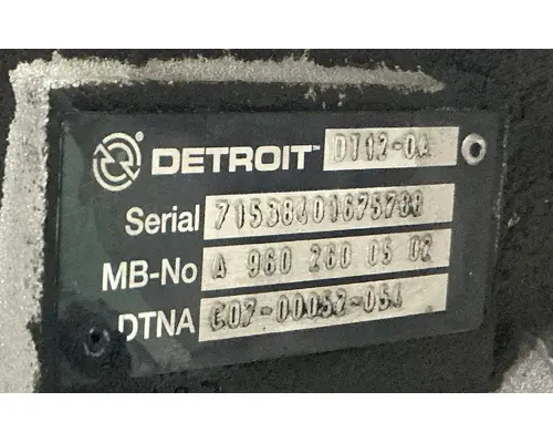 DETROIT DT12-OA TransmissionTransaxle Assembly