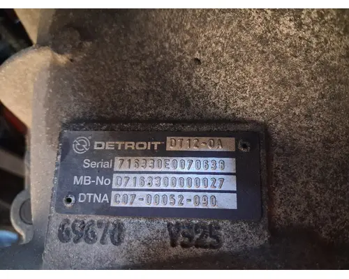 DETROIT DT12-OA TransmissionTransaxle Assembly