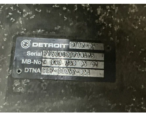DETROIT DT12-OA Transmission/Transaxle Assembly