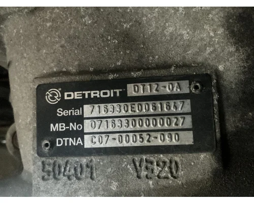 DETROIT DT12-OA Transmission/Transaxle Assembly