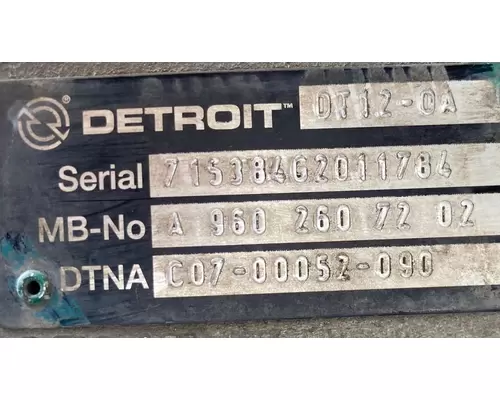 DETROIT DT12-OA Transmission