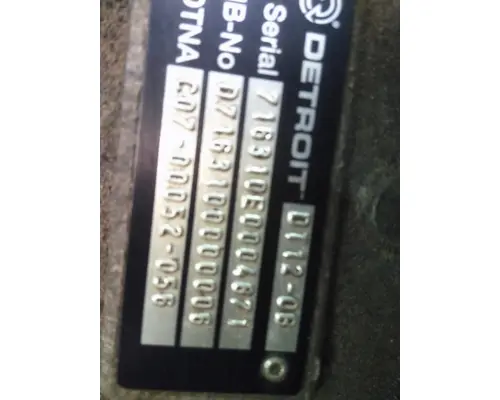 DETROIT DT12-OB (1ST GEN OVERDRIVE) TRANSMISSION ASSEMBLY
