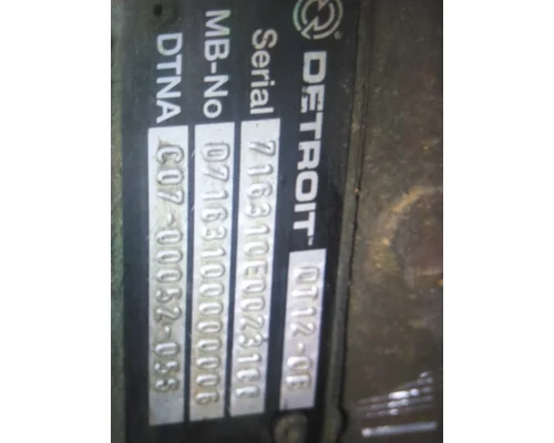 DETROIT DT12-OB (1ST GEN OVERDRIVE) TRANSMISSION ASSEMBLY