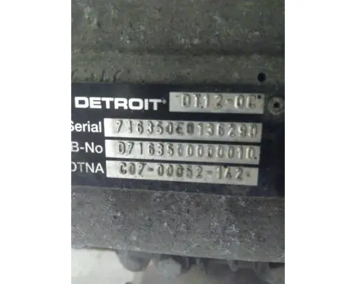 DETROIT DT12-OC (4TH GEN OVERDRIVE) TRANSMISSION ASSEMBLY