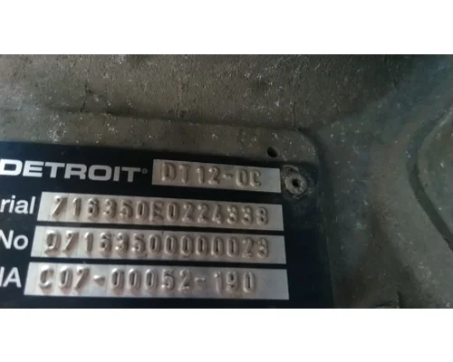 DETROIT DT12-OC (4TH GEN OVERDRIVE) TRANSMISSION ASSEMBLY