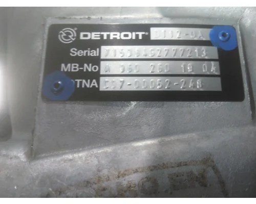 DETROIT DT12-OC (4TH GEN OVERDRIVE) TRANSMISSION ASSEMBLY