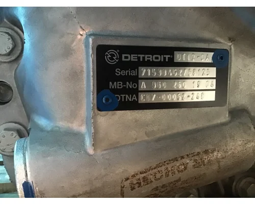 DETROIT DT12-OC (4TH GEN OVERDRIVE) TRANSMISSION ASSEMBLY