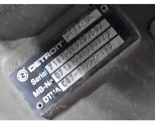 DETROIT DT12-OC TRANSMISSION ASSEMBLY