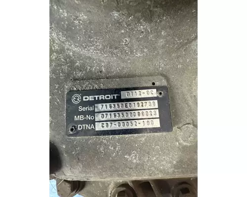 DETROIT DT12-OC Transmission