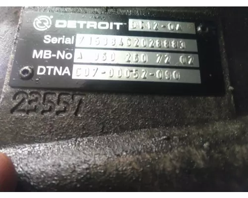 DETROIT DT12-OH TRANSMISSION ASSEMBLY