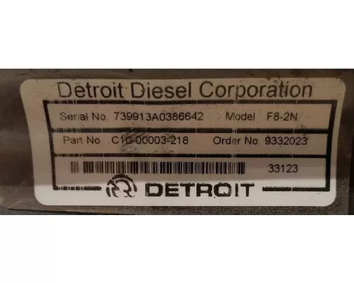 DETROIT F080-2N Axle Assembly, Front (Steer)