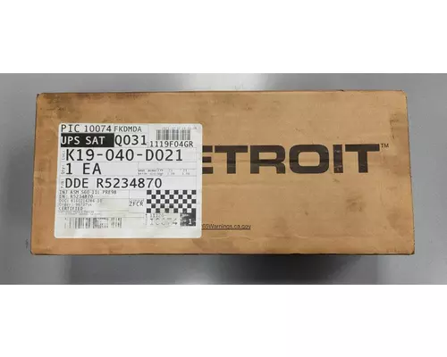 DETROIT PARTS ONLY Fuel Injector