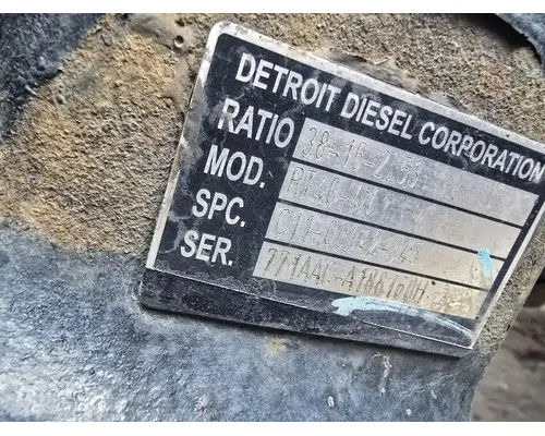 DETROIT RT40-4NF Front Rears (Tandem Front)