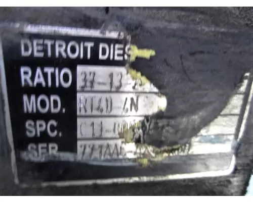 DETROIT RT40-4NR285 CUTOFF - SINGLE AXLE