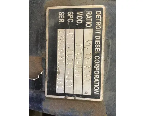 DETROIT RT40-NFDFR241 DIFFERENTIAL ASSEMBLY FRONT REAR