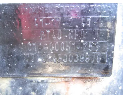 DETROIT RT40-NFDFR241 MATCHED SET REARS