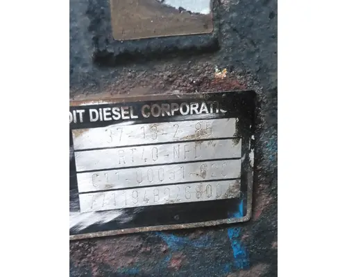 DETROIT RT40-NFDFR285 DIFFERENTIAL ASSEMBLY FRONT REAR
