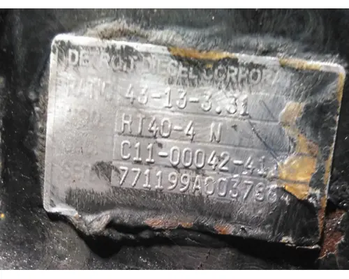 DETROIT RT40-NFDFR331 DIFFERENTIAL ASSEMBLY FRONT REAR