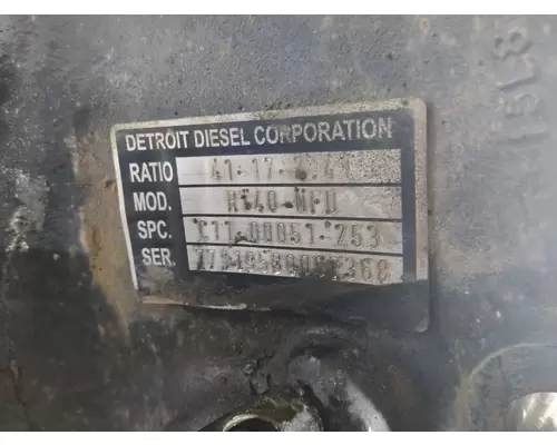 DETROIT RT40-NFDRR241 DIFFERENTIAL ASSEMBLY REAR REAR
