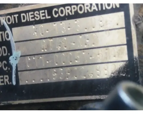 DETROIT RT40-NFDRR308 DIFFERENTIAL ASSEMBLY REAR REAR