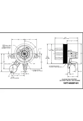 DETROIT S60dd5-Kysor_1077-09287-01 Fan Clutch