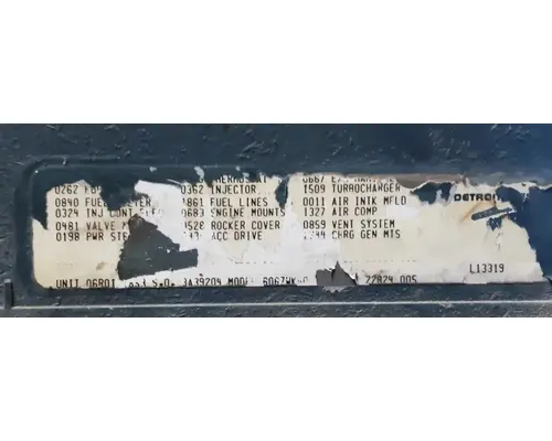 DETROIT Series 60 11.1L DDEC III Engine Assembly
