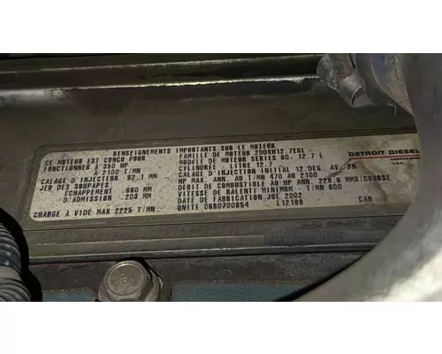 DETROIT Series 60 12.7 (ALL) Engine Assembly