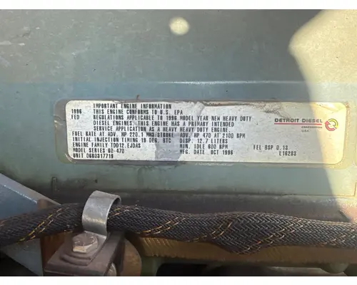 DETROIT Series 60 12.7 (ALL) Engine Assembly