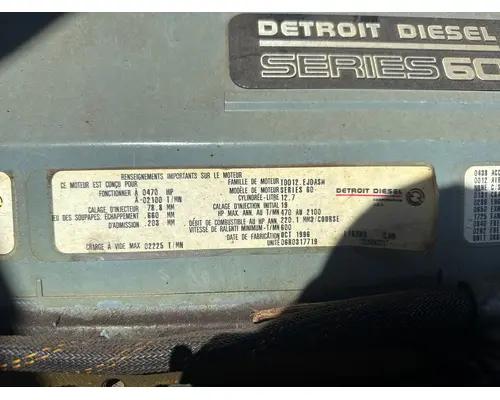 DETROIT Series 60 12.7 (ALL) Engine Assembly