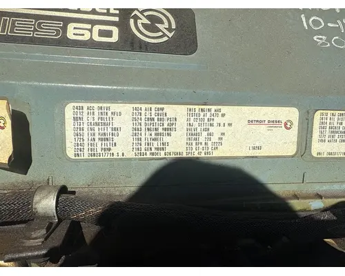 DETROIT Series 60 12.7 (ALL) Engine Assembly