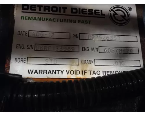 DETROIT Series 60 12.7 DDEC IV Engine Assembly