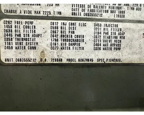 DETROIT Series 60 12.7 DDEC IV Engine Assembly