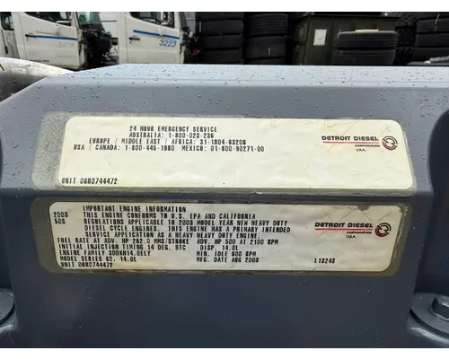 DETROIT Series 60 14.0 DDEC IV Engine Assembly