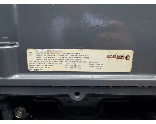 DETROIT Series 60 14.0 DDEC V Engine Assembly