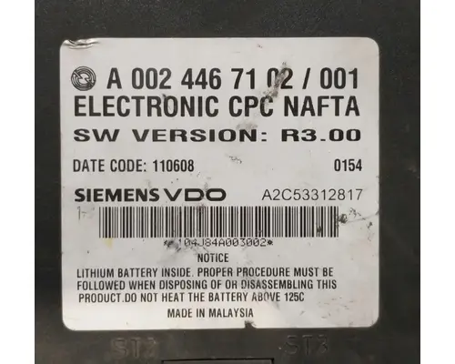 DETROIT Series 60 14.0L DDEC VI Electronic Engine Control Module
